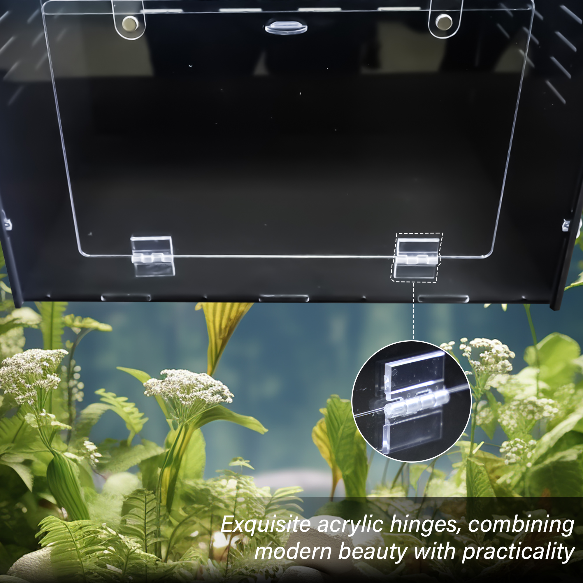 Customization PET high quality reptile cages with acrylic door terrarium display enclosures with factory support