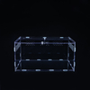 High transparent detachable acrylic reptile feeding box