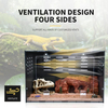 Front Opening Reptile Enclosure for Lizard Python Bearded Dragon
