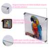 Custom Pet Portrait Acrylic Painting 3D Layered Pet Art Personalized Hand-Drawn