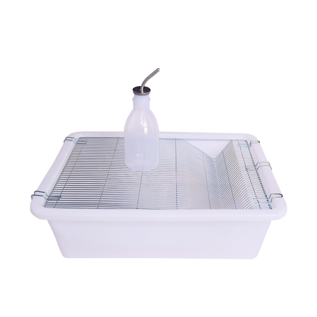Plastic laboratory animal mice mouse rodent breeding cage