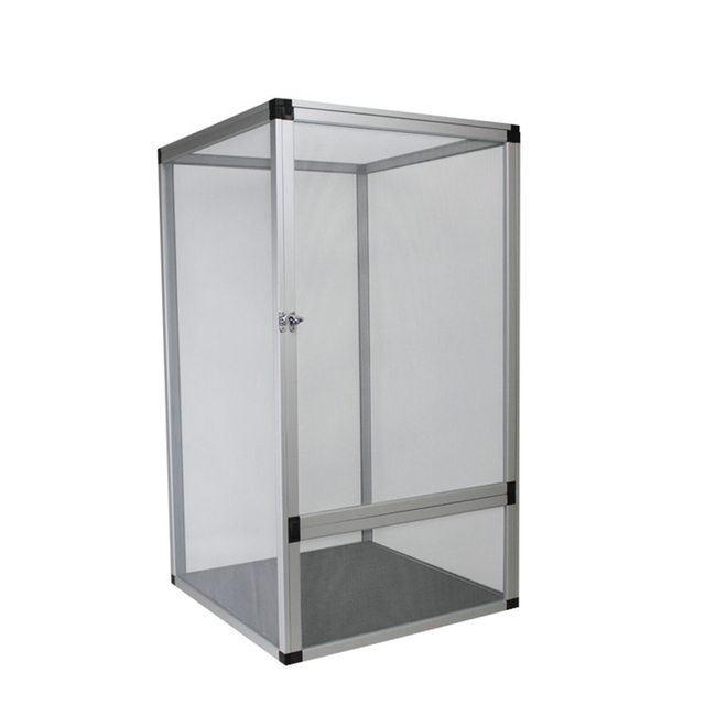 Aluminum Large Vertical Airflow Wire Mesh Enclosure