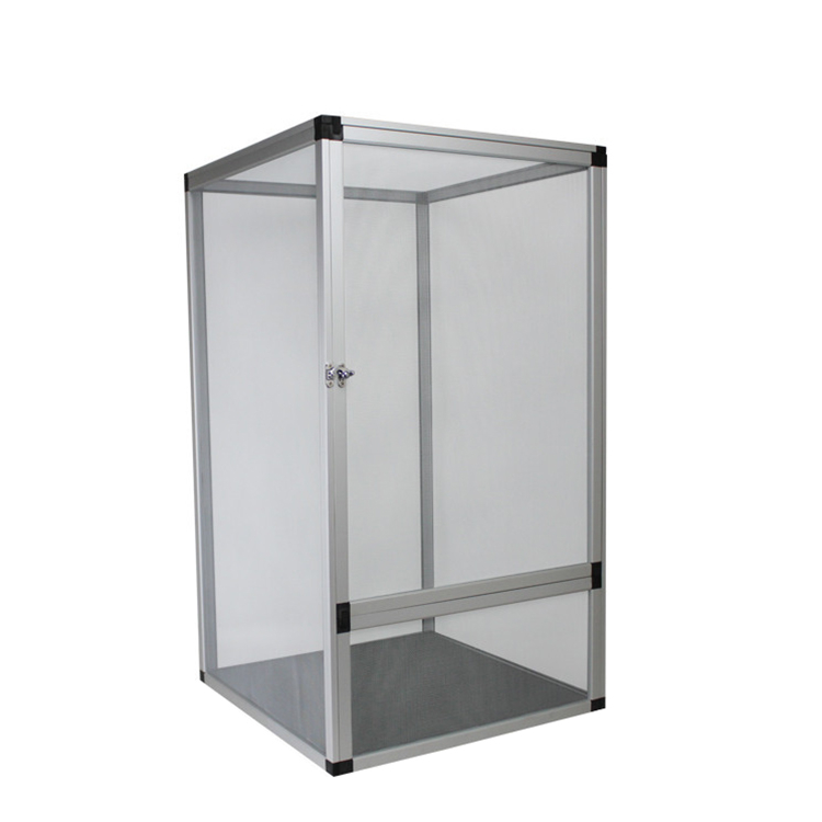 Aluminum Large Vertical Airflow Wire Mesh Enclosure