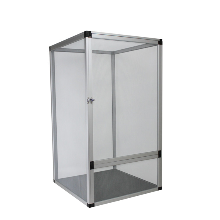 Aluminum Large Vertical Airflow Wire Mesh Enclosure