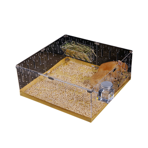 DIY Expandable Enclosure Cage for Hamsters Rats Mice Small Animals Prone to Escaping & Chewing