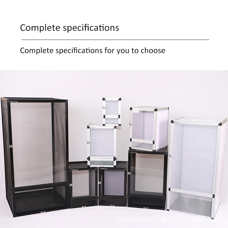 Aluminum Large Vertical Airflow Wire Mesh Enclosure