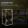 New stackable insect cage acrylic Jumping Spider habitat housing enclosure