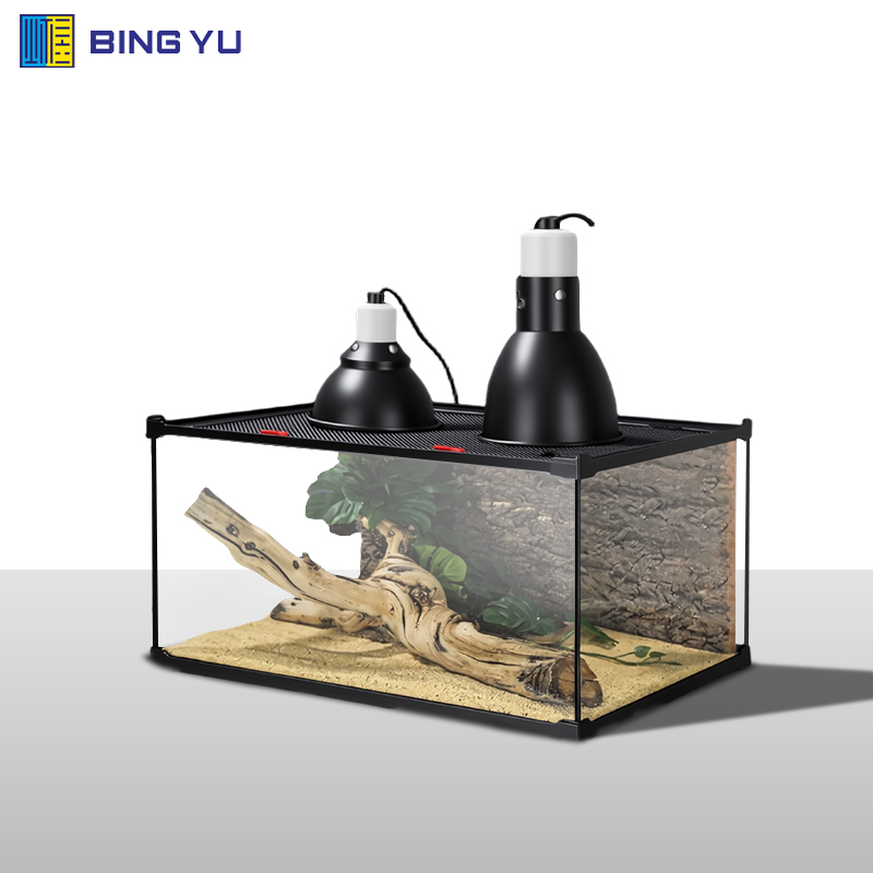 PET High Quality Rainforest Style Glass Reptile Cage Lizard Snake Gecko Terrarium Enclosure tank