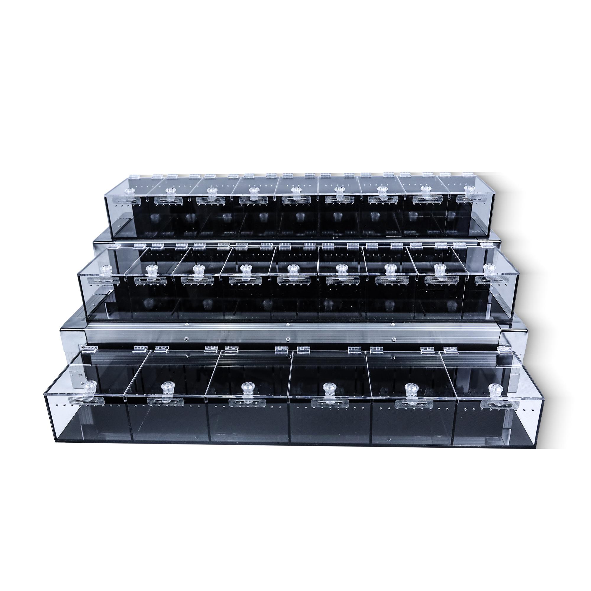 Reptile Acrylic Dispalys 3 Levels Showcase for Expo