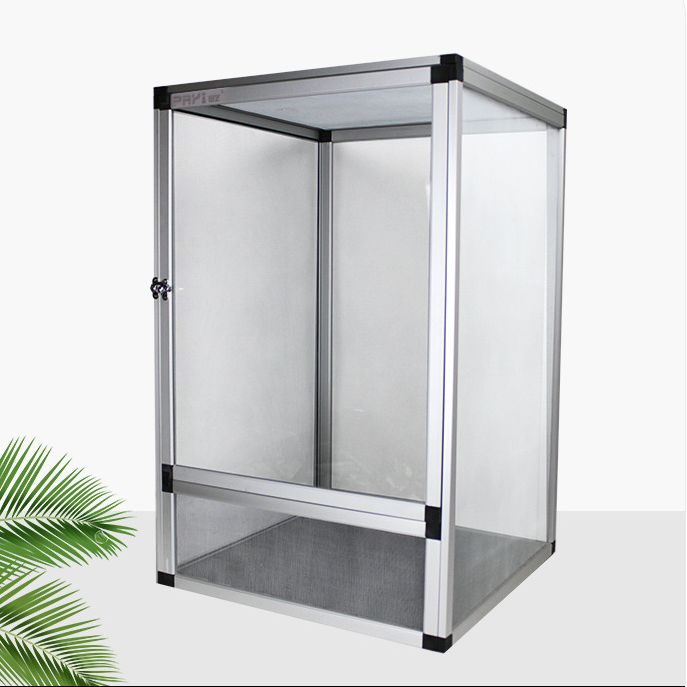 Aluminum Large Vertical Airflow Wire Mesh Enclosure