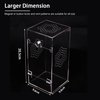 New stackable insect cage acrylic Jumping Spider habitat housing enclosure