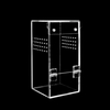 New stackable insect cage acrylic Jumping Spider habitat housing enclosure