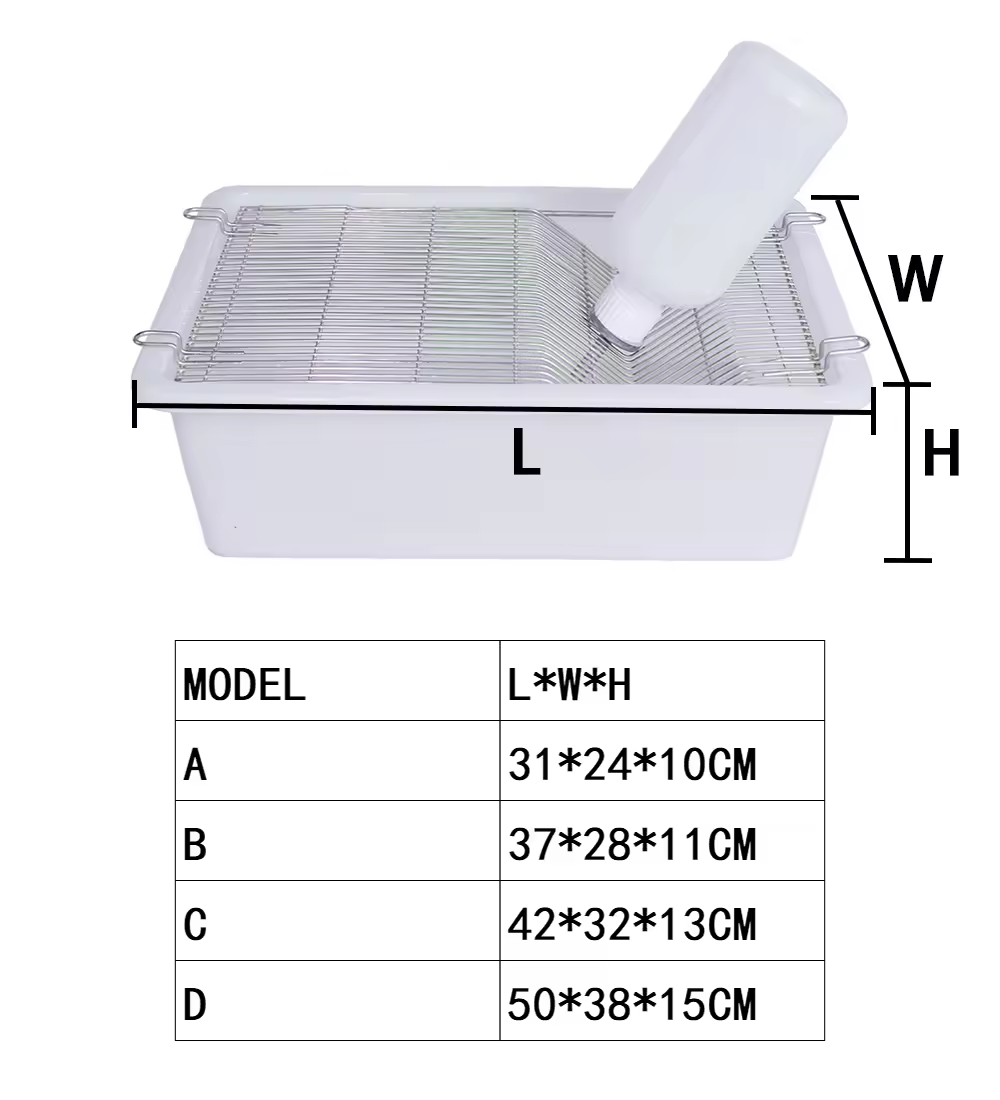 Plastic laboratory animal mice mouse rodent breeding cage