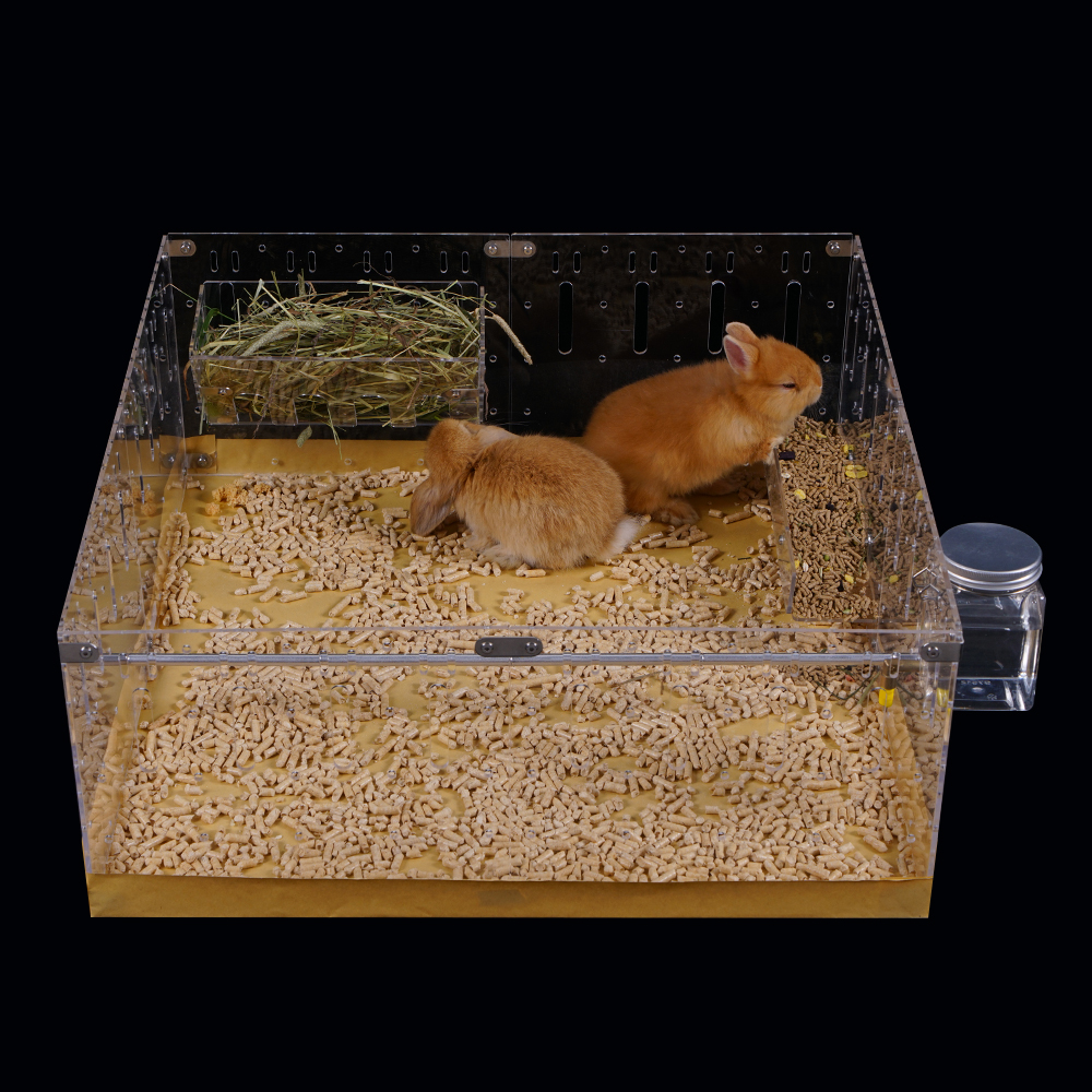 DIY Expandable Enclosure Cage for Hamsters Rats Mice Small Animals Prone to Escaping & Chewing
